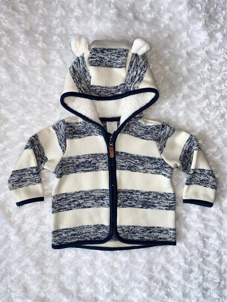 Pletená flísová mikina h&m, h&m,68