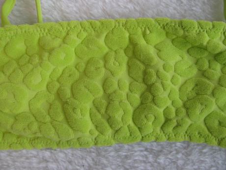 Dívčí dvoudílné plavky s texturovaným vzorem, calzedonia,140