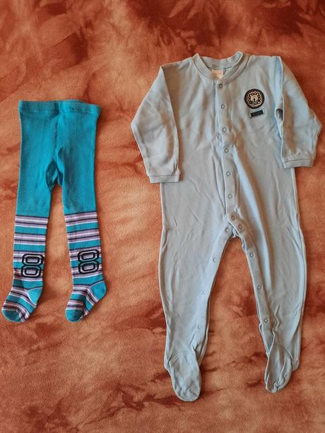 Balík 28 ks věcí unisex vel. 86, 86–98