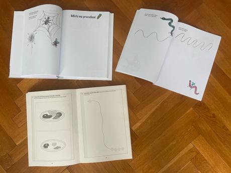 Grafomotorika a procvičování psaní pro předškoláky,