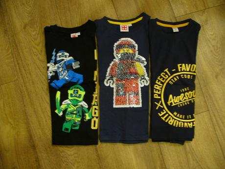 Trička dl.rukáv ninja, vel.122, 122