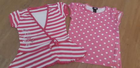 Trička s kr. rukávem vel. 104, h&m,104