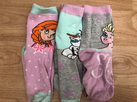 3 páry ponožek 31-34 elsa, frozen pro dívky, 31