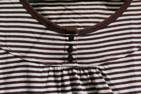 Pruhované tričko, yessica,s