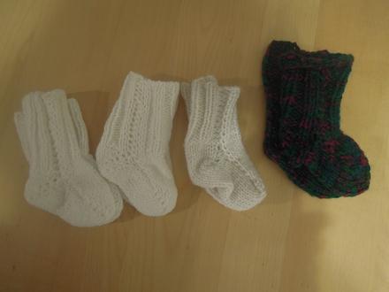 Ponožky pletené, 17