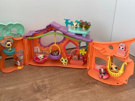 Littlest pet shop - zvířatká, domeček a doplňky, 