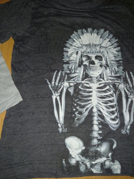 Tričko apache skeleton urban outlaws, 140