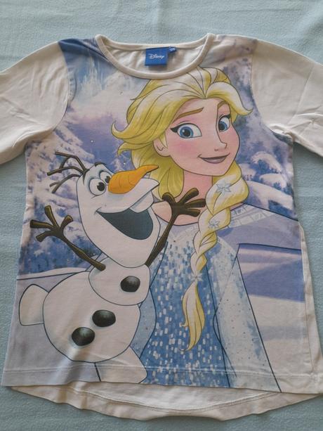 9 x tričko / tunika, vel 122/128, disney,122