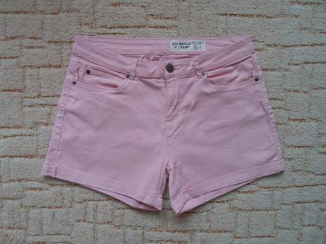 Růžové kraťasy kraťásky šortky, esmara,38