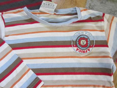 3x tričko s dlouhým rukávem, h&m,86