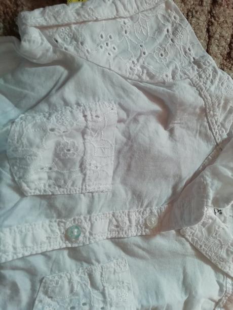 Krásná nová krajková halenka pro princeznu 3-4, h&m,86