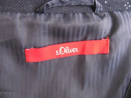Dámské sportovní pohodlné modré sako s.oliver, s.oliver,40