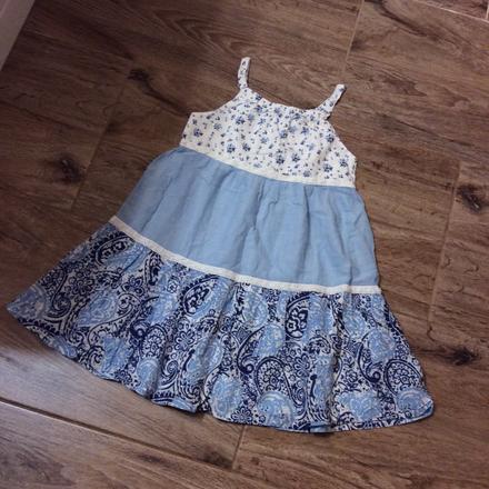 Bavlněné letní šaty, nutmeg,116