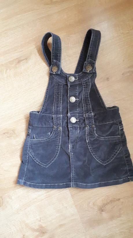 Krásná manžestrová šatovka, zara,104