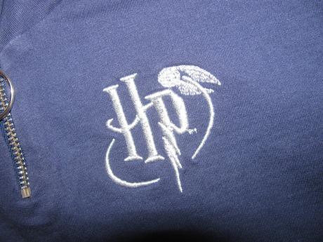 Crop top tmavě modrá mikina harry potter, george,122