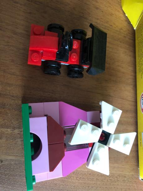 Lego classic 10707 červený kreativní box, 