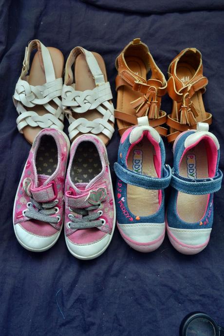 4x sandály v.26, h&m,zara,peddy, h&m,26