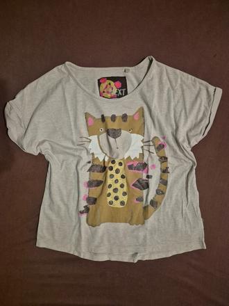 Dívčí tričko volného střihu next vel. 140/146, next,146