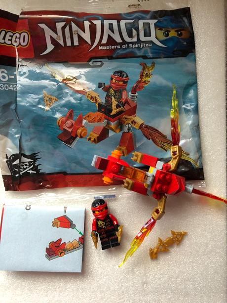 Lego ninjago 30422 kaiův mini drak, 