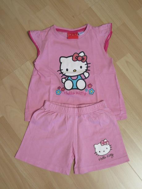 Pyžamo letní s hello kitty, sanrio,98