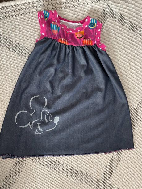 Letní šaty mickey mouse 2-4 roky, 98