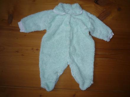 Chlupatá měkká kombinézka, 68