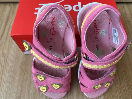 Dívčí letní sandálky superfit, superfit,30