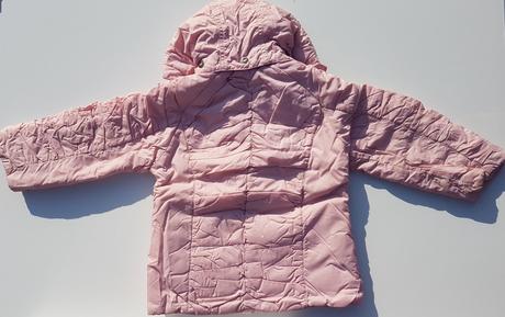 E1 dívčí zateplená bunda s kapucí vel. 92, 92