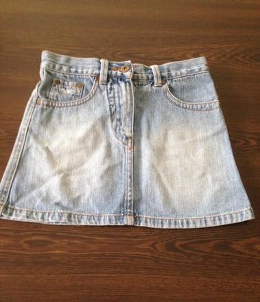 Jeans sukně, h&m,122