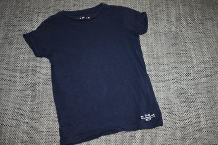 Tmavě modré triko next, velikost 110/116, next,110