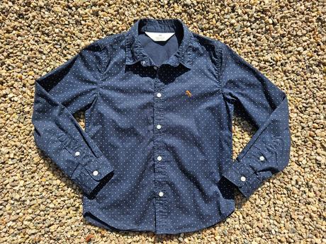 L292	chlapecká košile s dl. rukávem vel. 128, h&m,128