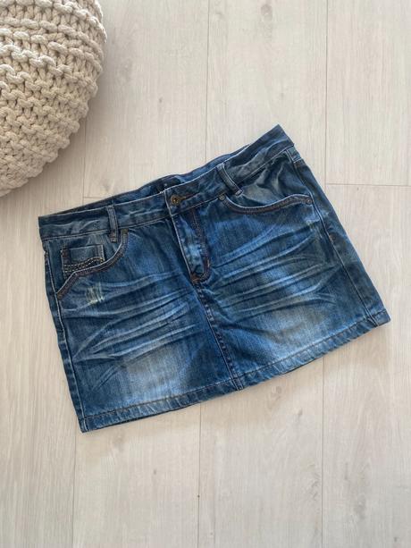 Riflová minisukně, vel. m, m