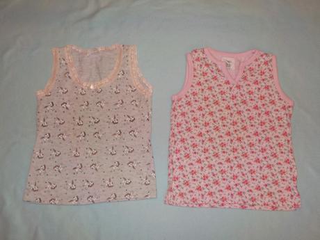 Nátělníky vel. 98,104    2 ks, pepco,98