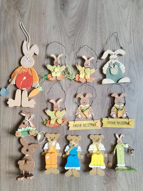 Velikonoční dřevěné dekorace, 