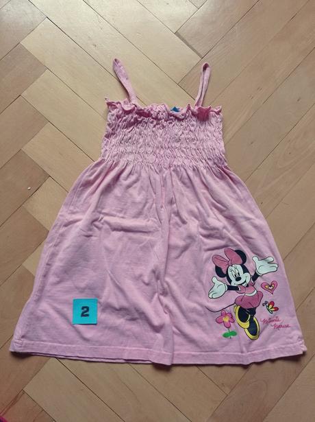 Šaty 98/104 minnie, disney,98