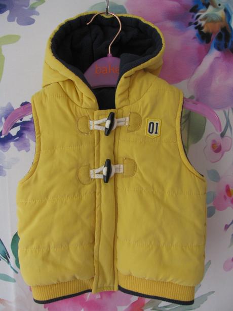 Chlapecká prošívaná vesta s kapucí, george,68