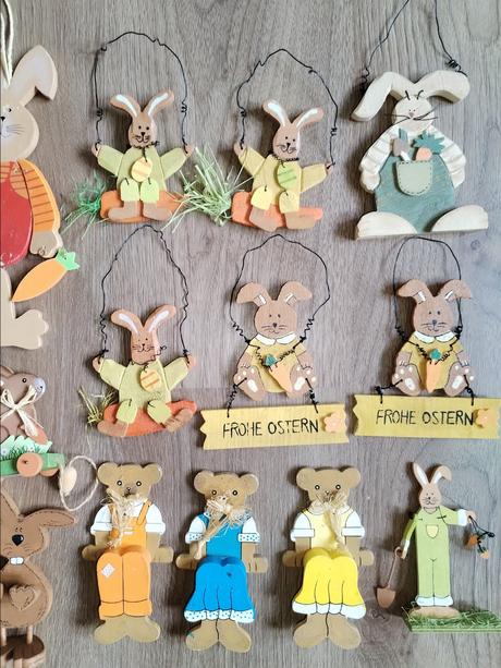 Velikonoční dřevěné dekorace, 