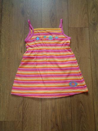 Pruhované šaty zn. saxoni, 86