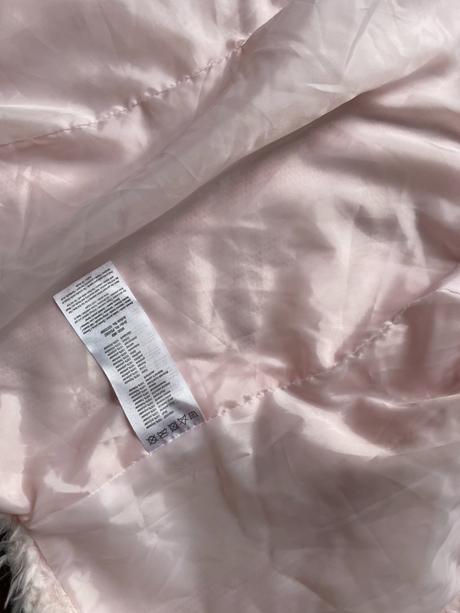 Kožíškový růžový top, vel xs, janina, vada podšívk, xs