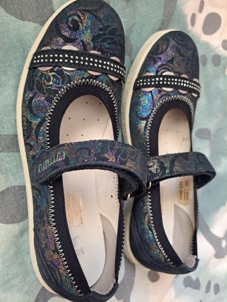 Kožené balerinky, baťa,36