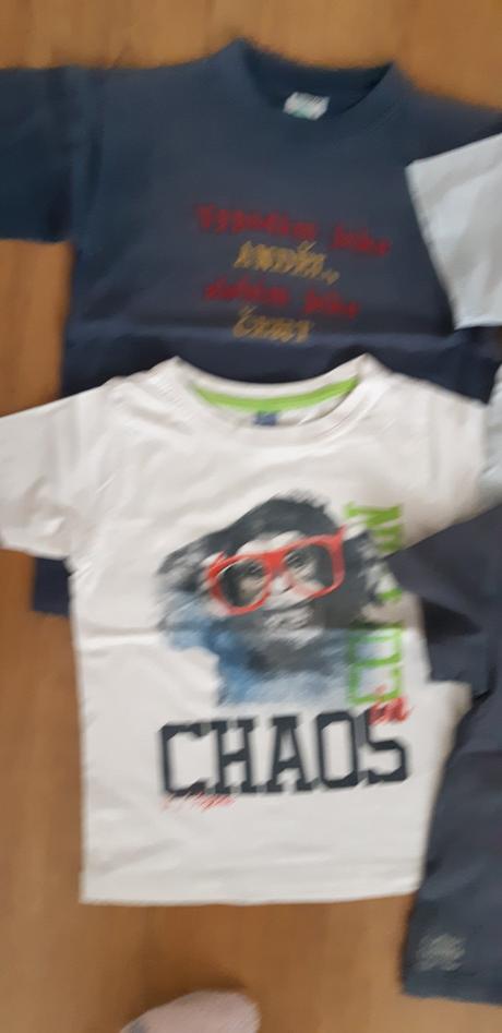 4 x tričko s krátkým rukávem vel. 116, dopodopo,116