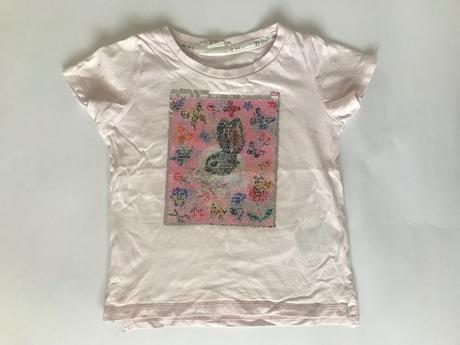 Dvě trička - obracecí obrázek, h&m,98