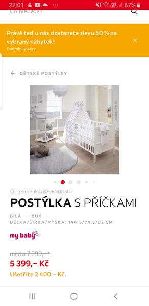 Postýlka z Xxxlutz. Má někdo?