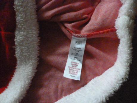 Vánoční šaty s čepicí vel. 3-6 m, 68