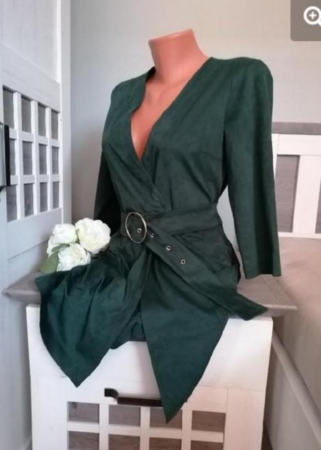 Zelený overal, zara,s