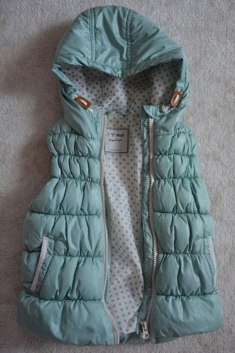 2x buřtíkatá vesta - už jen ty modré, next,104