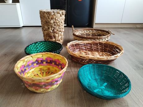 Proutěné košíky, 