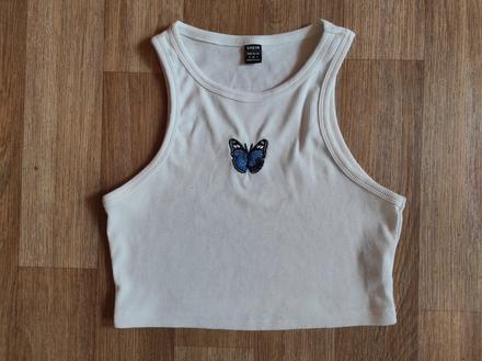 Crop top tílko, 158