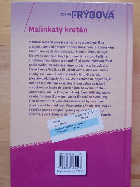 Kniha malinkatý kretén,