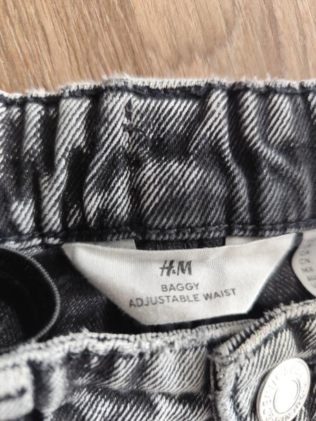 Džíny hm vel. 152, h&m,152